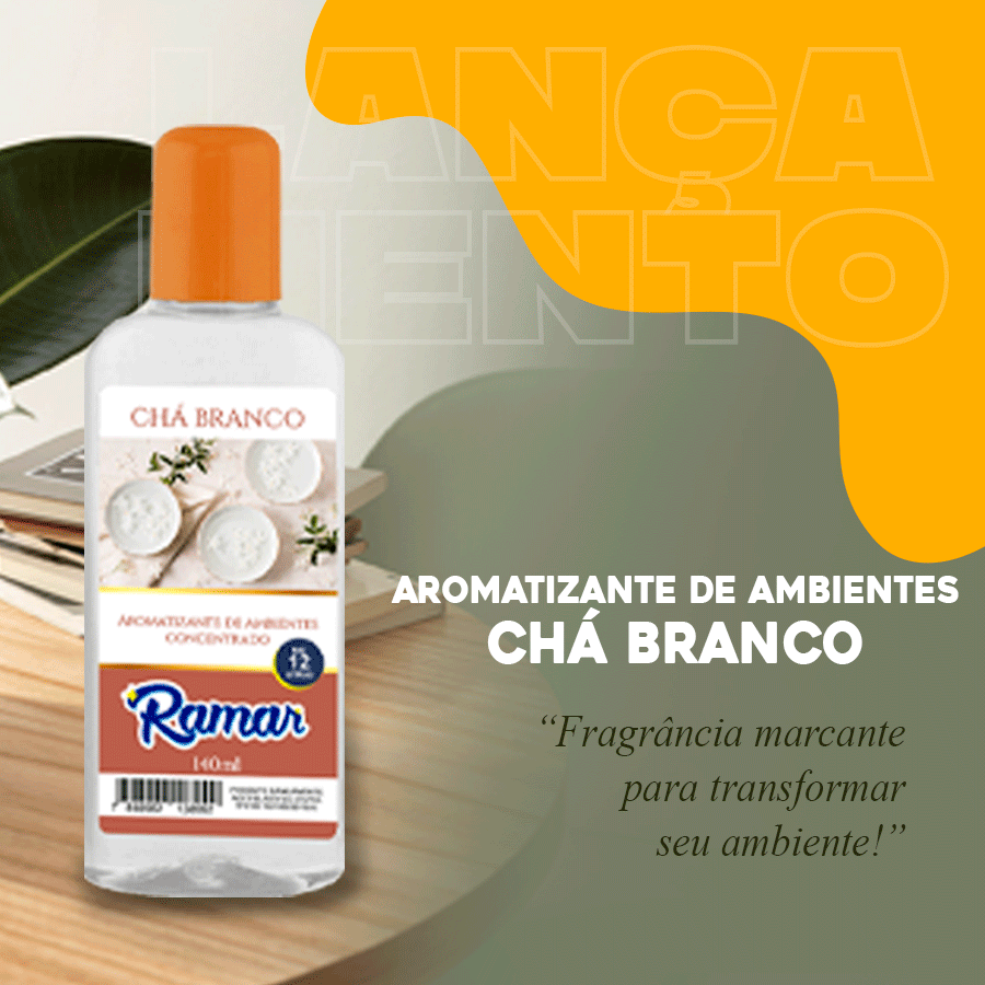 aromatizante cha branco