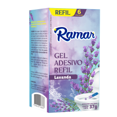 Gel Adesivo Refil Lavanda