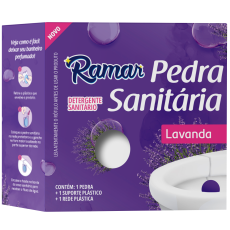 Pedra Sanitária c/ Rede Lavanda