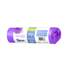 Saco Para Lixo Perfumado Lavanda 30l