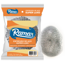 Esfregão de Aço Ramar Super Luxo